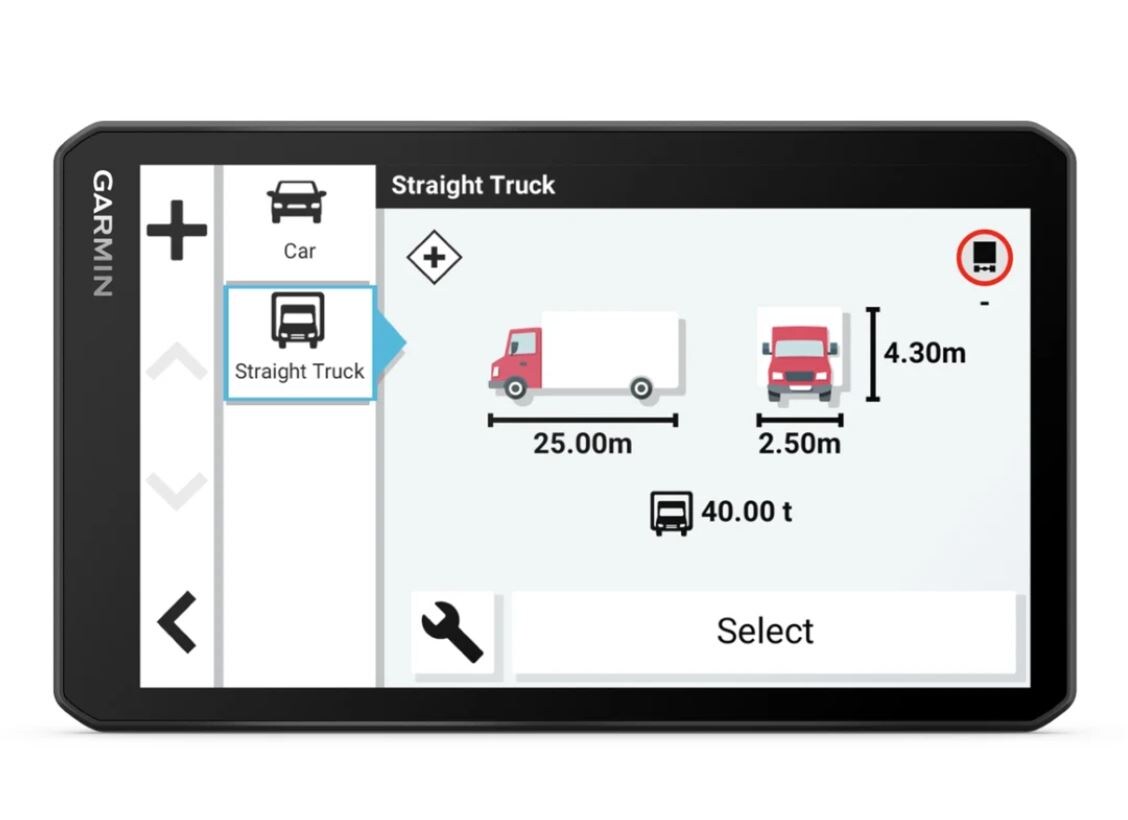 Garmin dēzl LGV710 MT-D Navigationsgerät 17,7 cm GPS/Gallileo