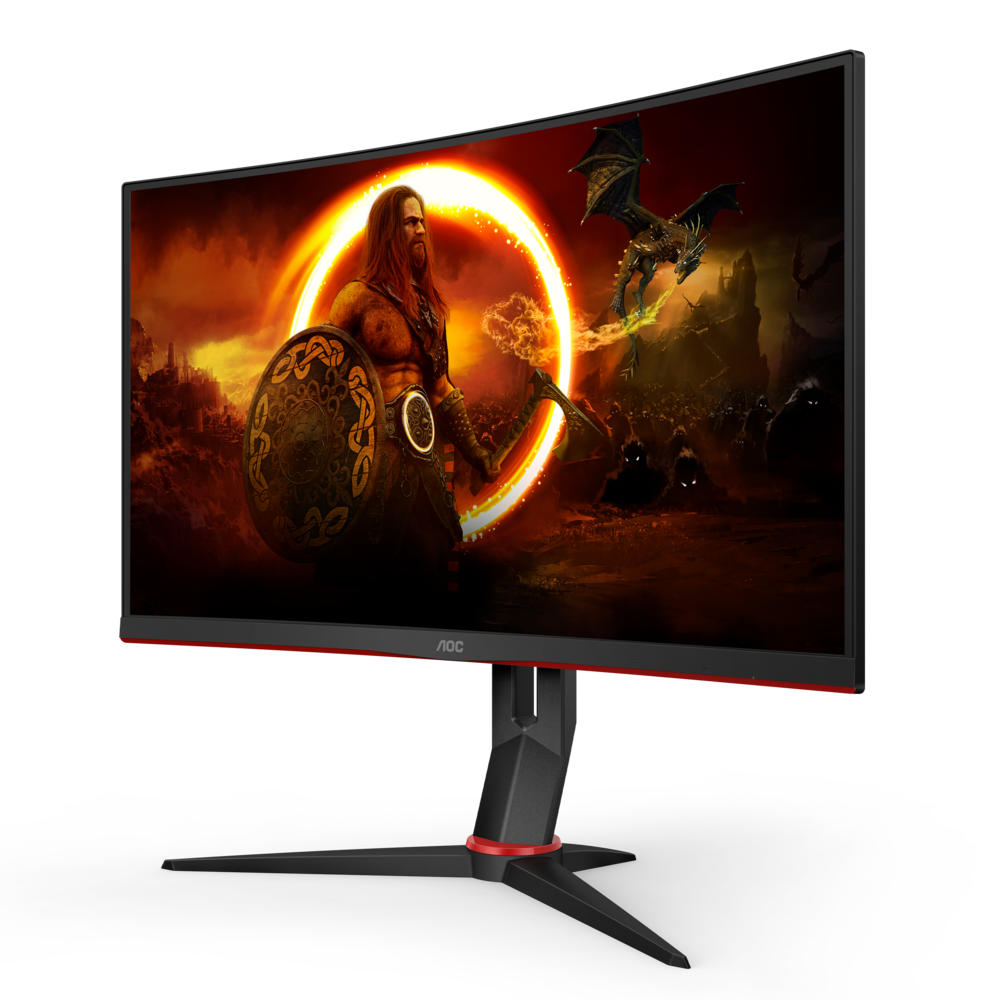 AOC CQ27G2S 68,6cm (27") QHD VA Gaming Monitor Curved 16:9 HDMI/DP 165Hz Sync