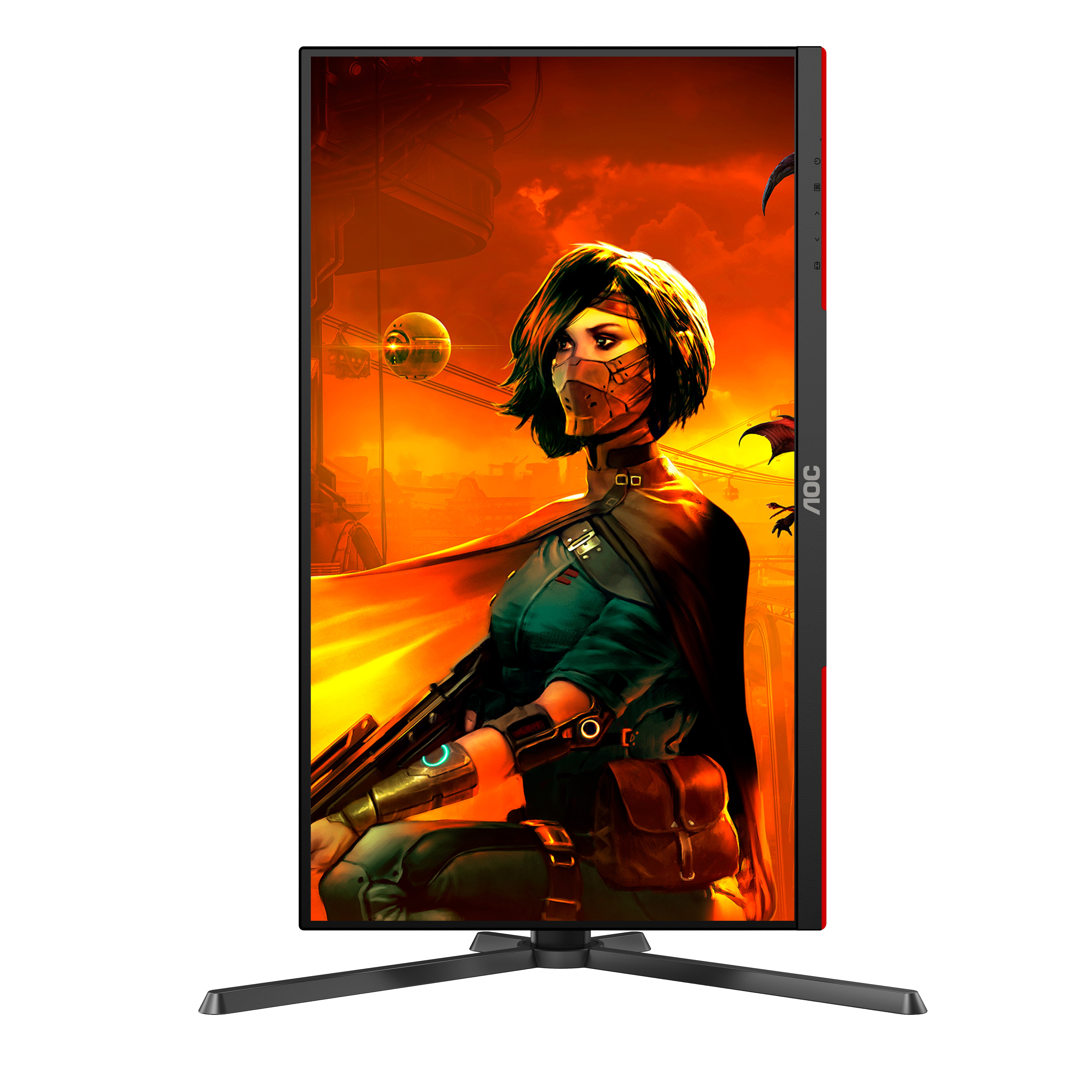 Monitor Gaming Teros TE-3172, 27 Led Curvo, Full HD, DisplayPort