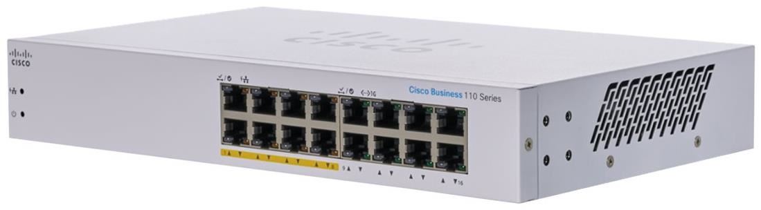 Cisco CBS110-16PP-EU Business 110 Series unmanaged Switch