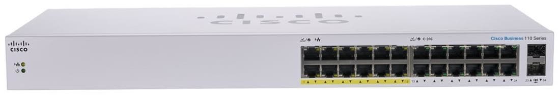 Cisco CBS110-24PP Business 110 Series unmanaged Switch