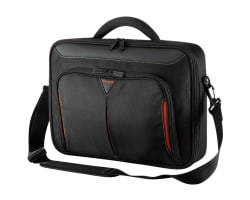 Targus Classic+ Clamshell Notebooktasche (15-15,6") schwarz/rot