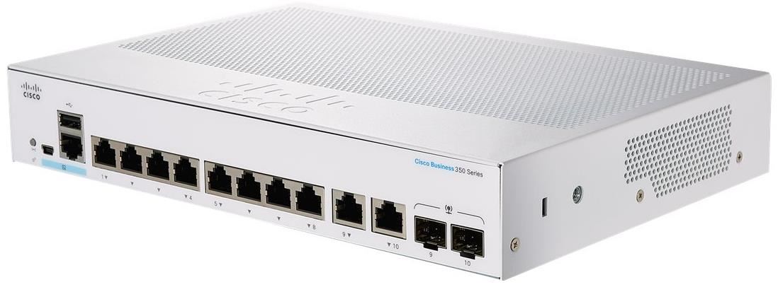 Cisco CBS350-8FP-E-2G-EU Business 350 Series Managed Switch