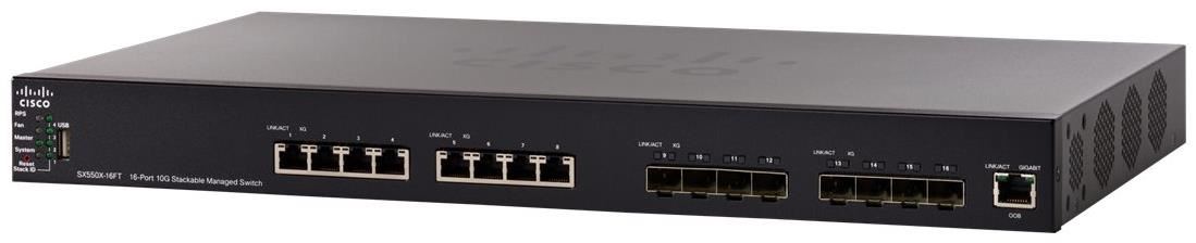 Cisco SX550X-16FT-K9-EU Business 550X Series Managed Switch