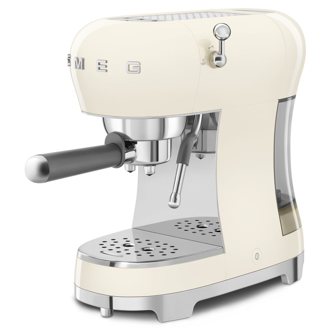 SMEG ECF02CREU 50's Style Espresso-Kaffeemaschine Creme