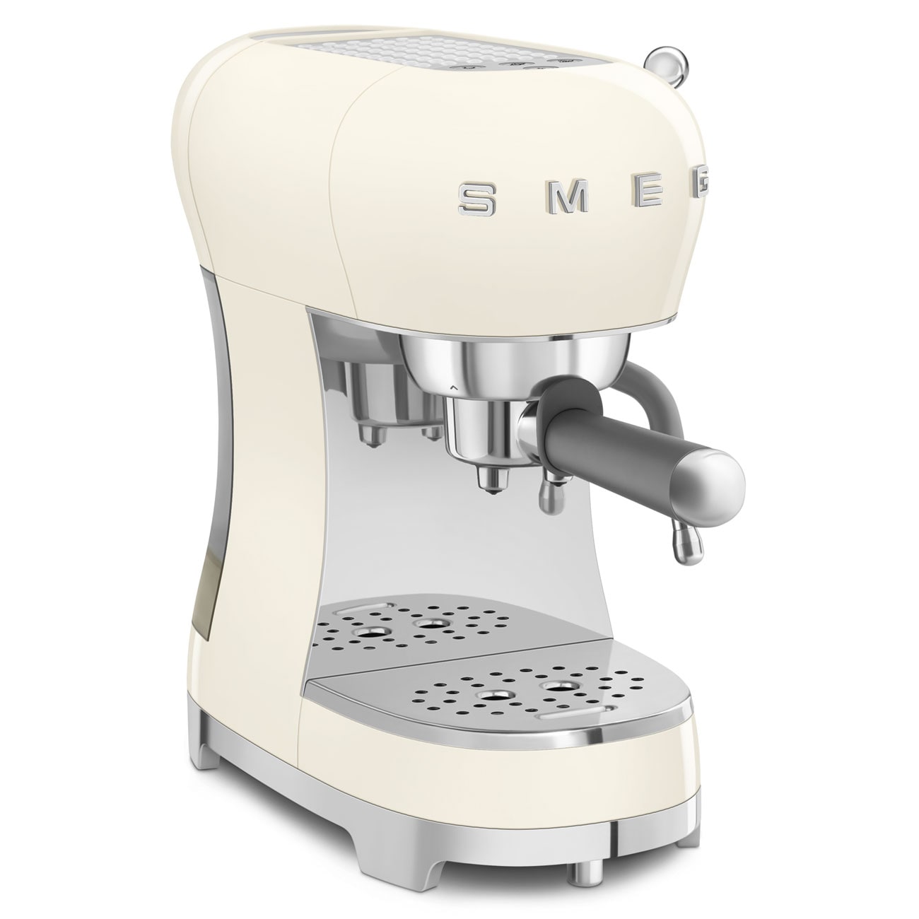 SMEG ECF02CREU 50's Style Espresso-Kaffeemaschine Creme