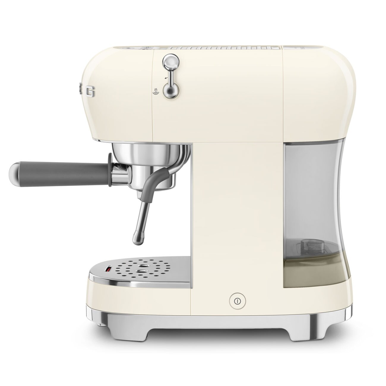 SMEG ECF02CREU 50's Style Espresso-Kaffeemaschine Creme