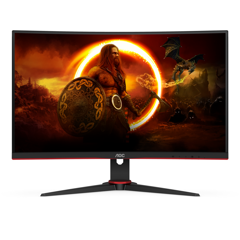 AOC C27G2E 68,6cm (27") FHD VA Gaming Monitor Curved 16:9 HDMI/DP/VGA 165Hz Sync