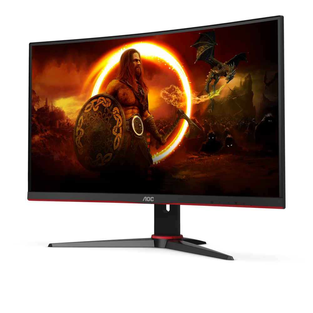 AOC C27G2E 68,6cm (27") FHD VA Gaming Monitor Curved 16:9 HDMI/DP/VGA 165Hz Sync