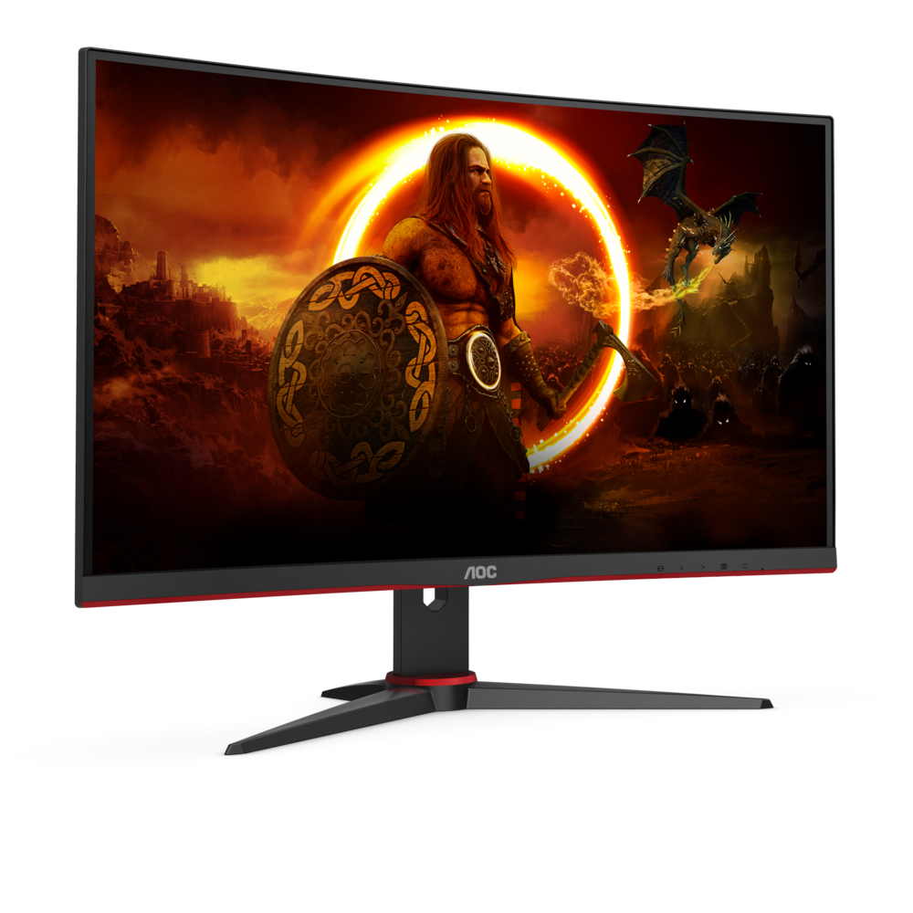 AOC C27G2E 68,6cm (27") FHD VA Gaming Monitor Curved 16:9 HDMI/DP/VGA 165Hz Sync