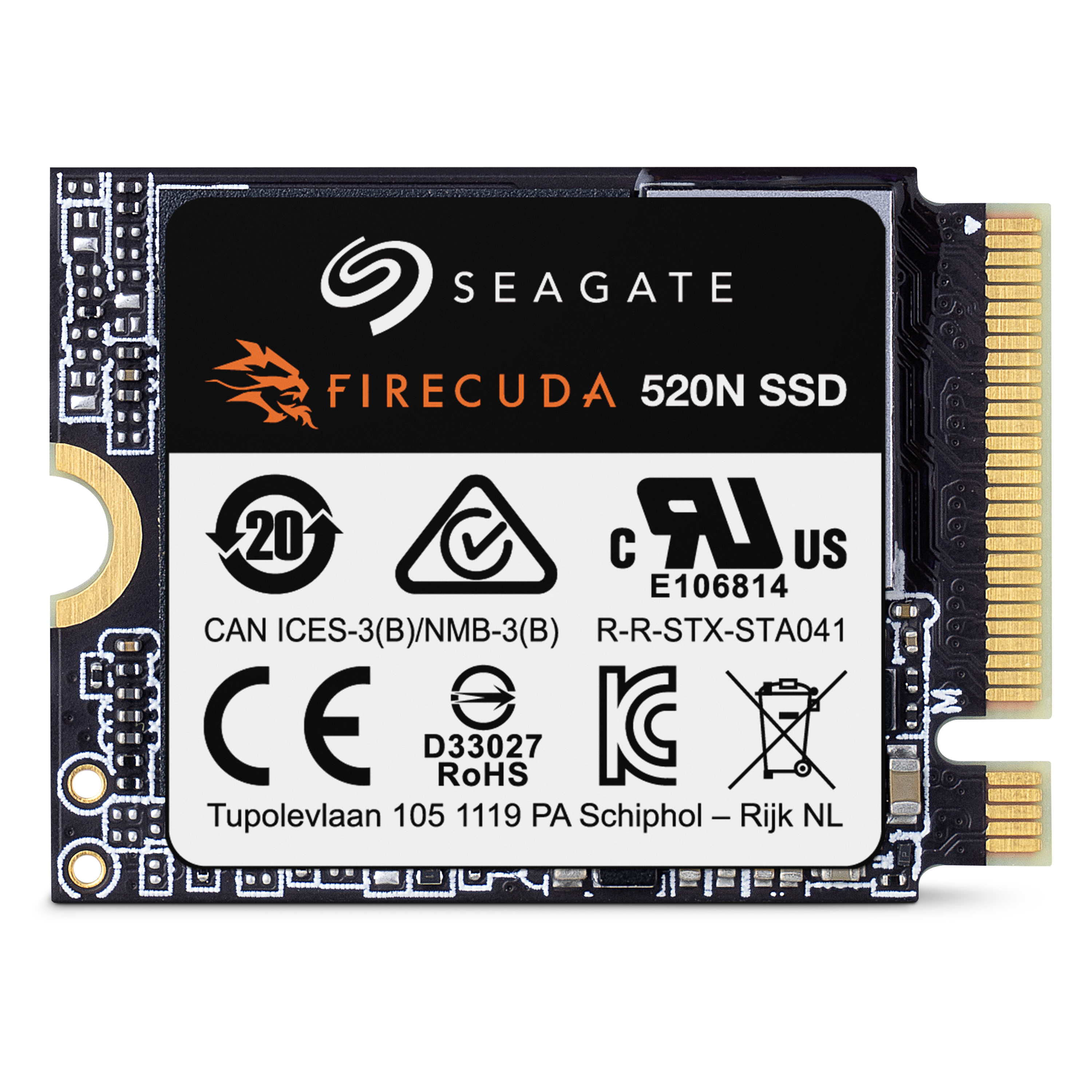 Seagate Firecuda 520N NVMe SSD 2 TB M.2 2230 PCIe Gen4