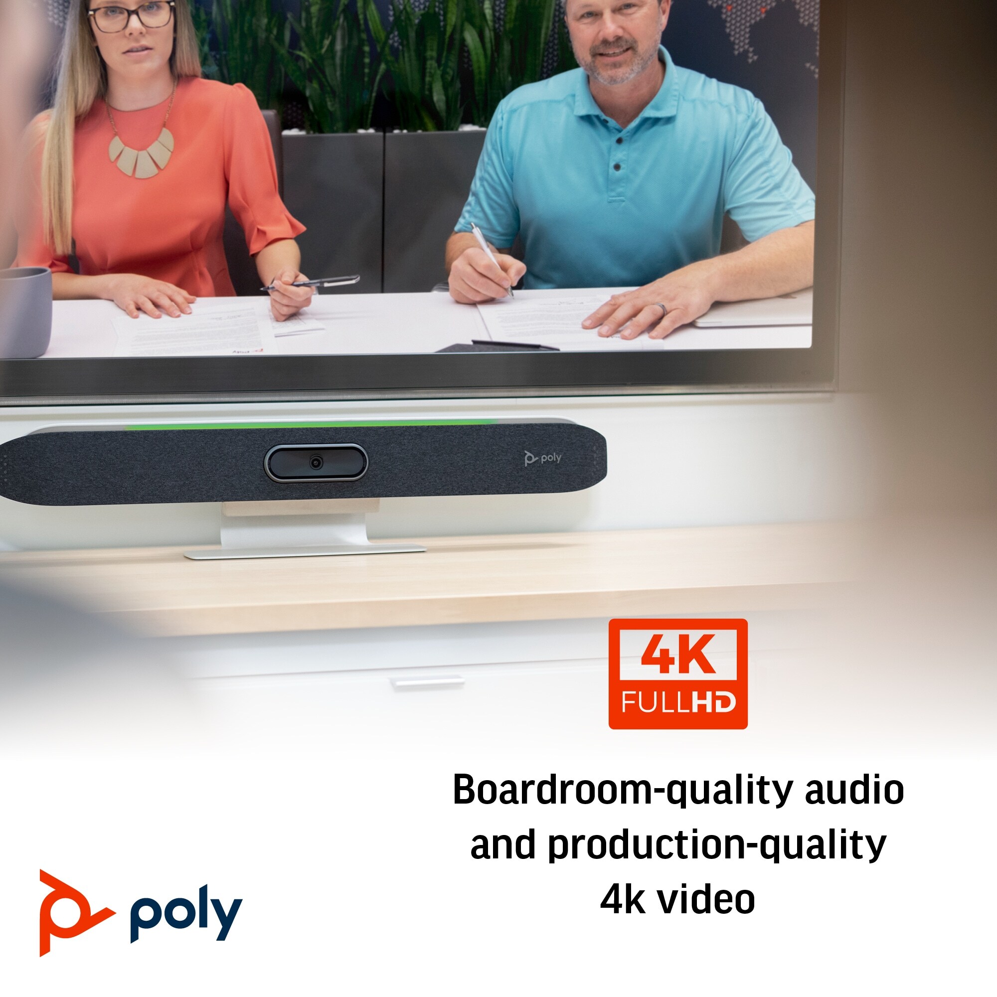 Poly Studio X50 All-In-One-Video-Bar + TC8 Controller Kit