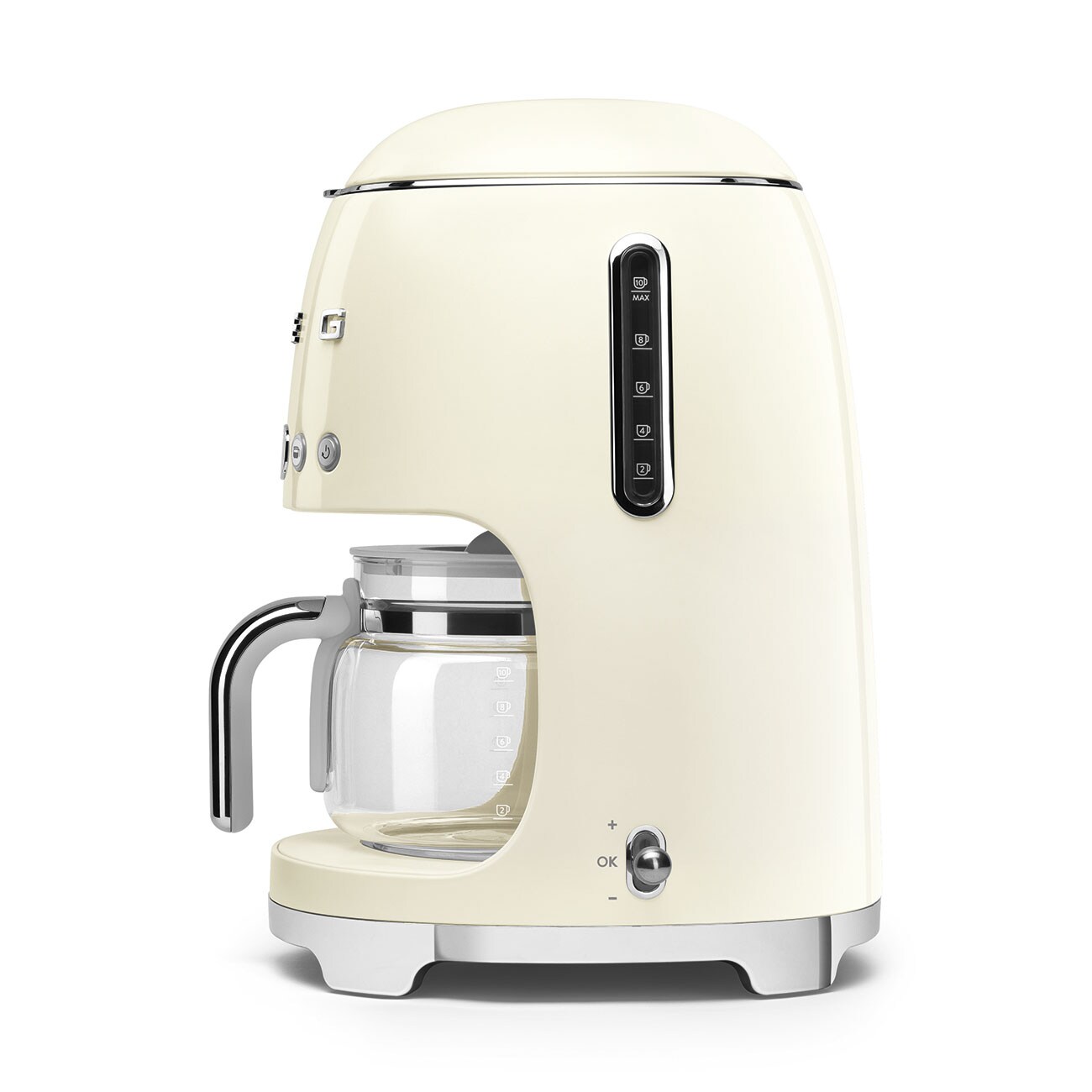 Smeg DCF02CREU 50s Style Filterkaffeemaschine creme