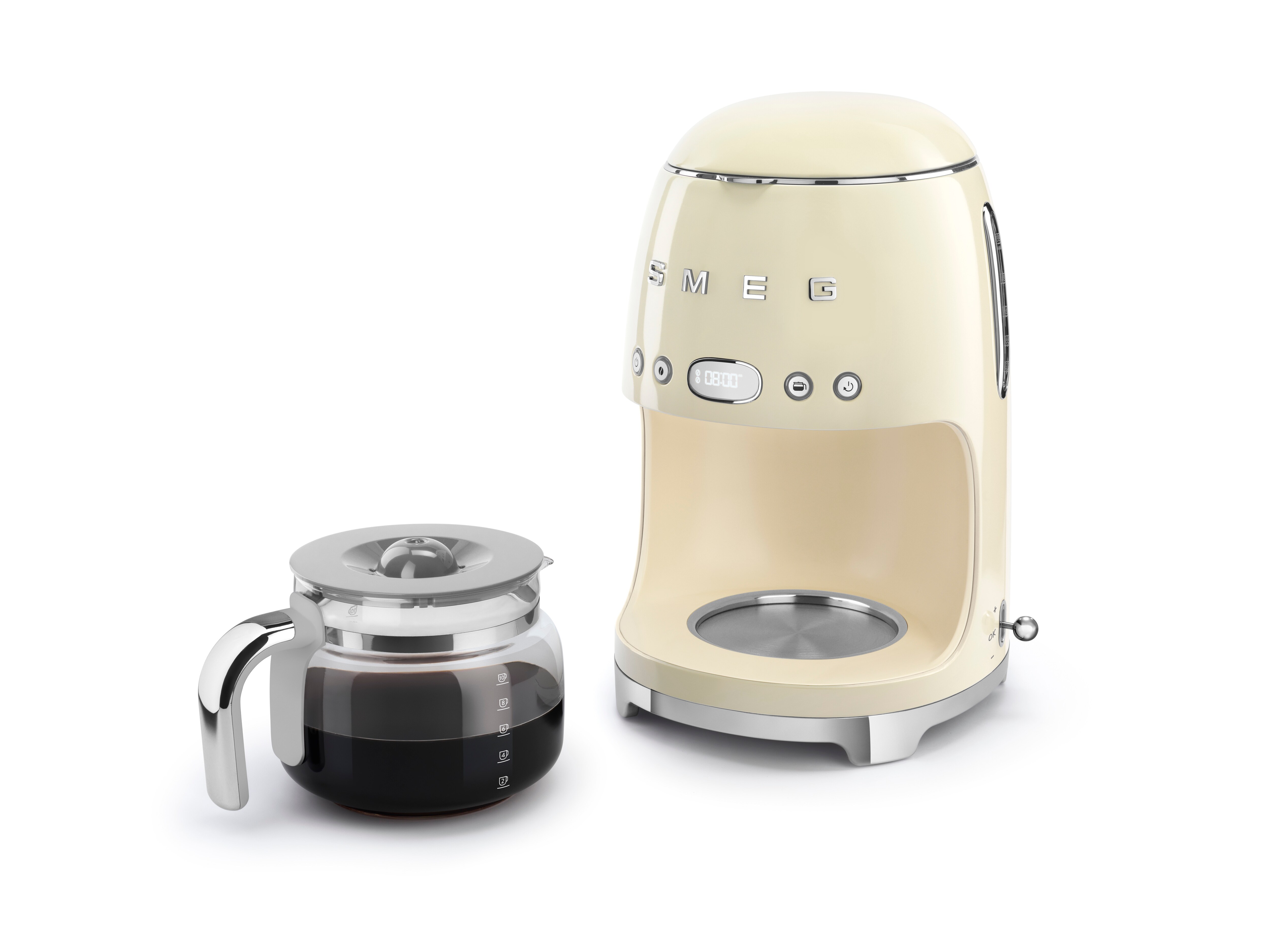 Smeg DCF02CREU 50s Style Filterkaffeemaschine creme