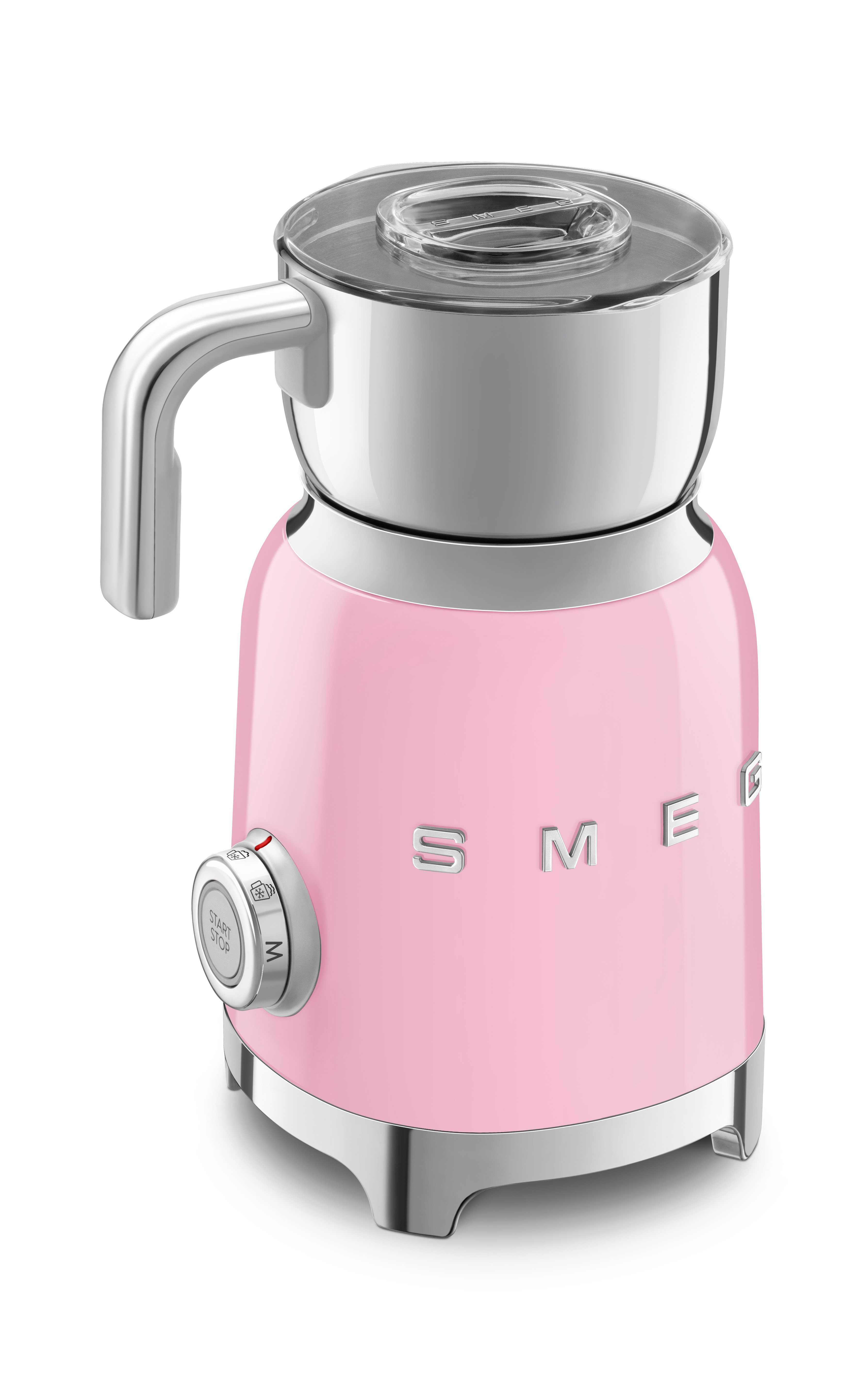 Smeg MFF01PKEU 50s Style Milchaufschäumer rose