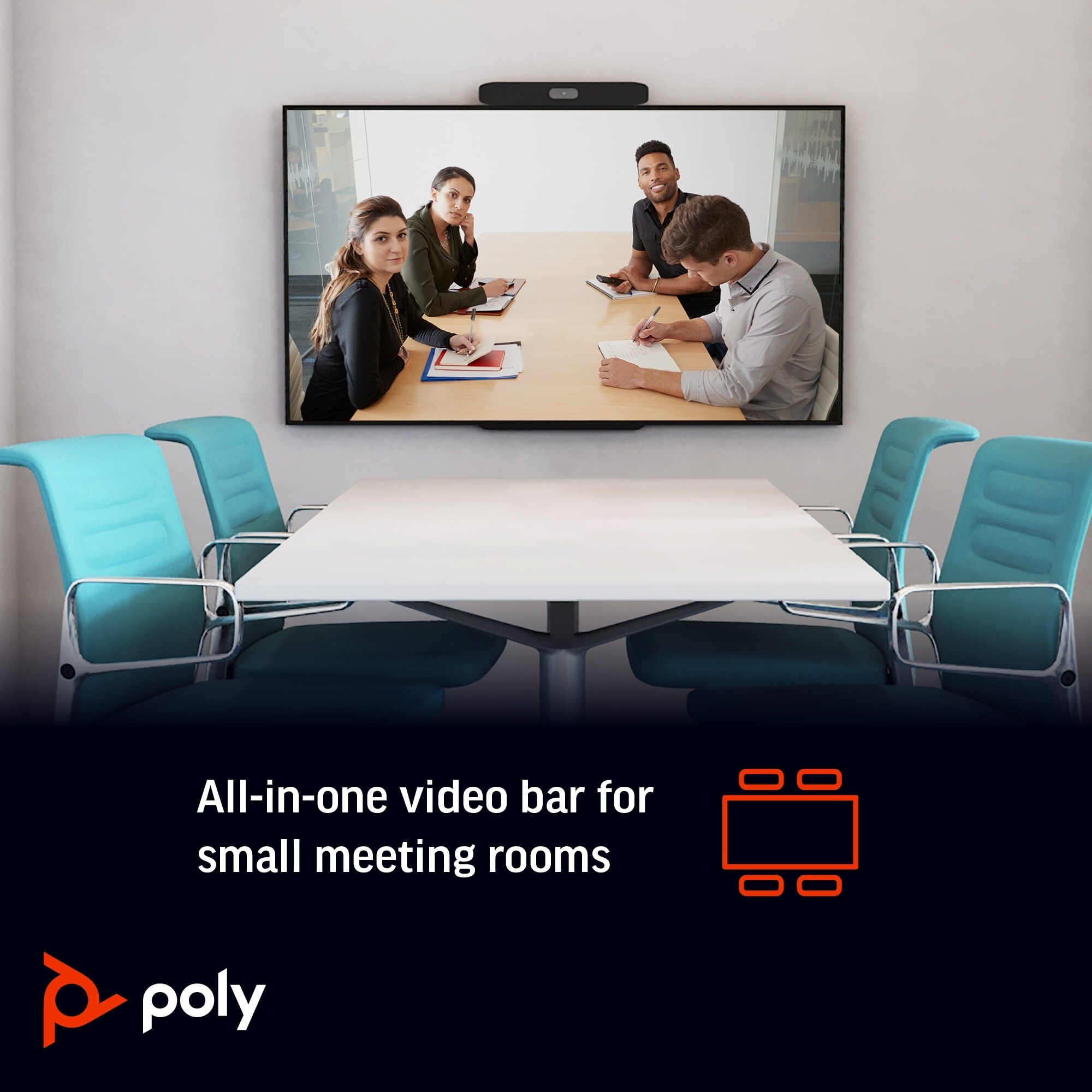 Poly Studio X30 All-In-One-Video-Bar