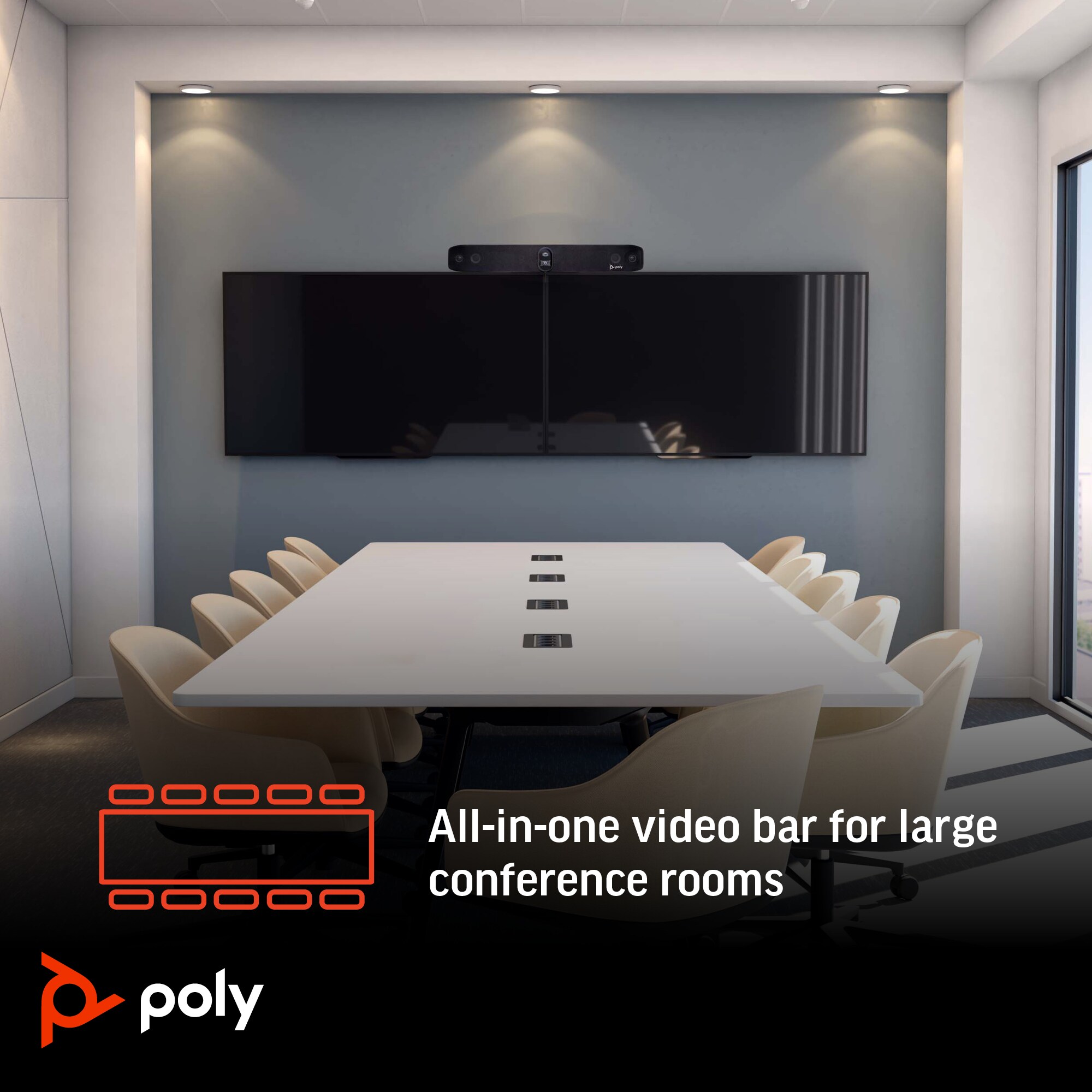 Poly Studio X70 All-In-One-Video-Bar