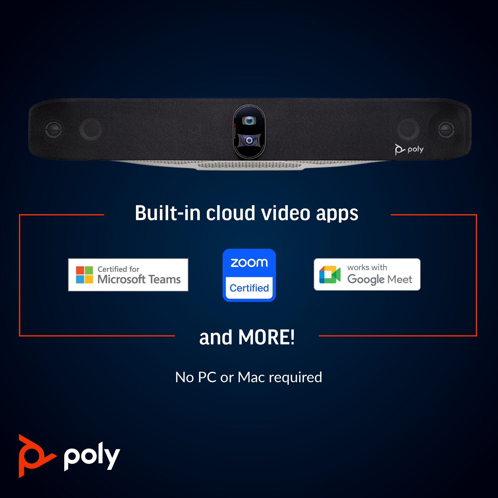 Poly Studio X70 All-In-One-Video-Bar