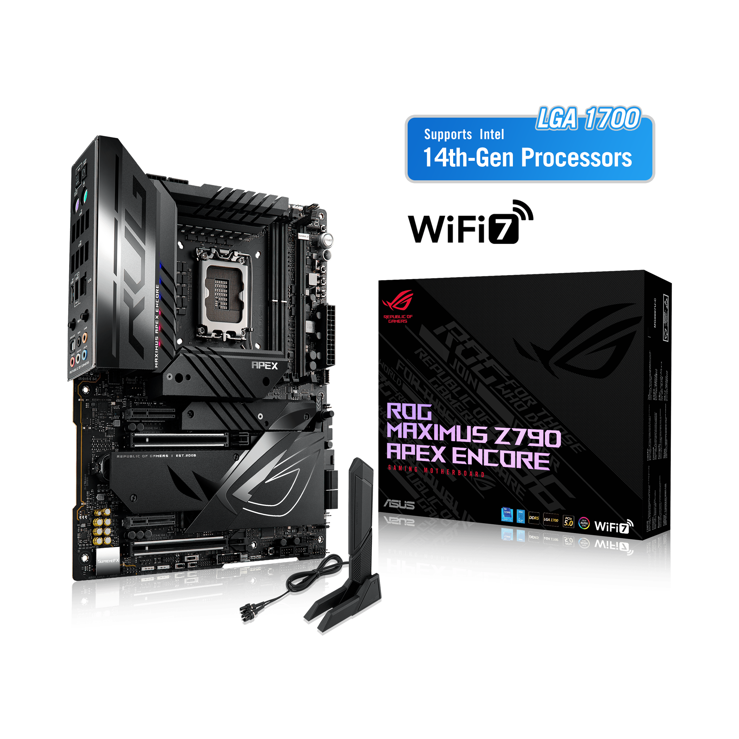 ASUS ROG MAXIMUS Z790 Apex Encore ATX Mainboard Sockel 1700 HDMI