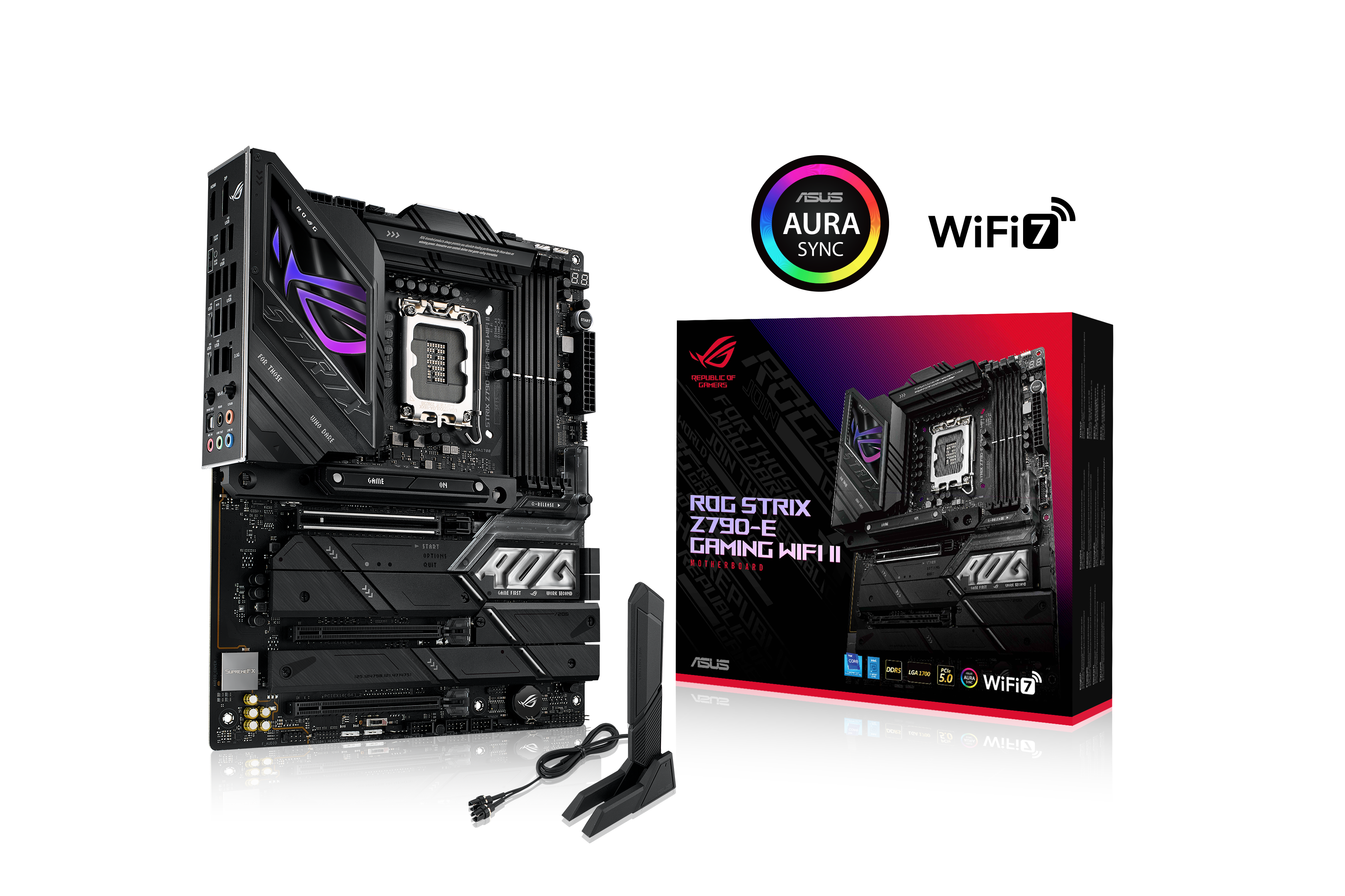 ASUS ROG STRIX Z790-E GAMING WIFI II ATX Mainboard Sockel 1700