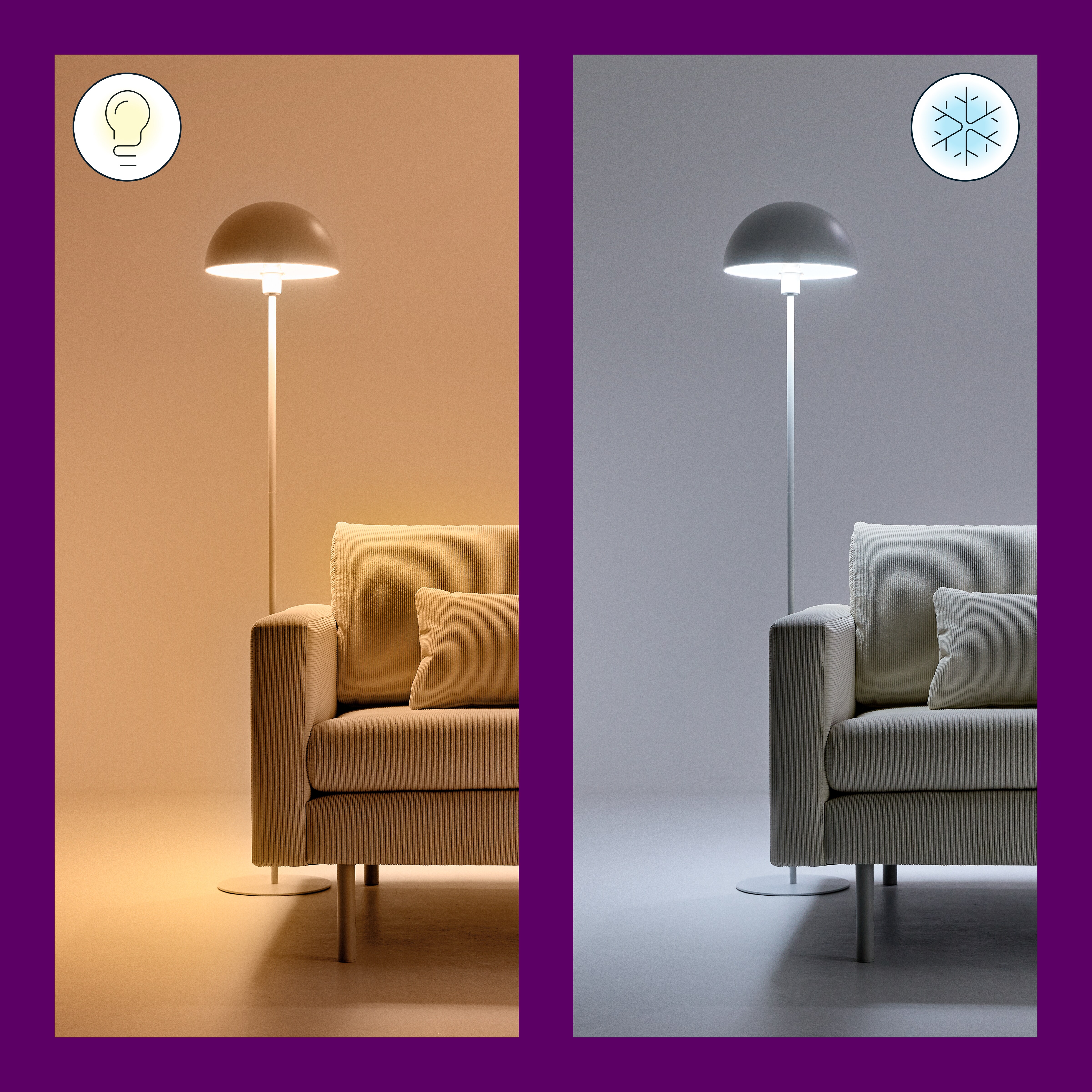 WiZ smarte Lampe mit bis zu 16 Millionen Farbe A67 E27 Wi-Fi