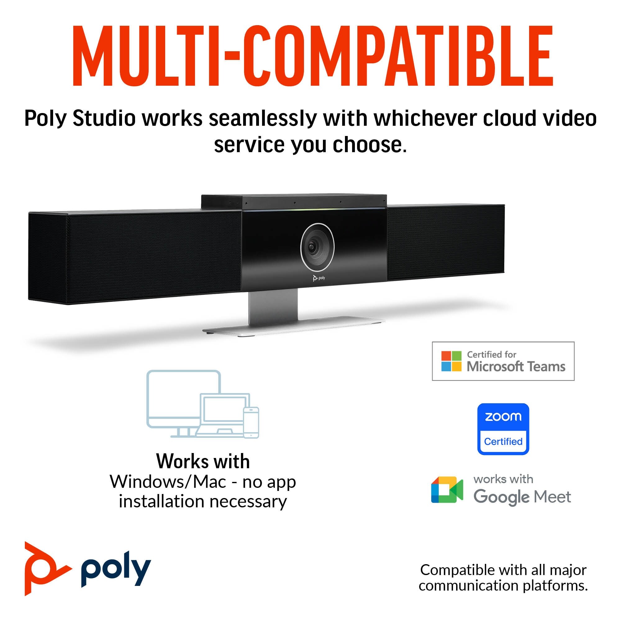 Poly Studio USB-Video-Bar