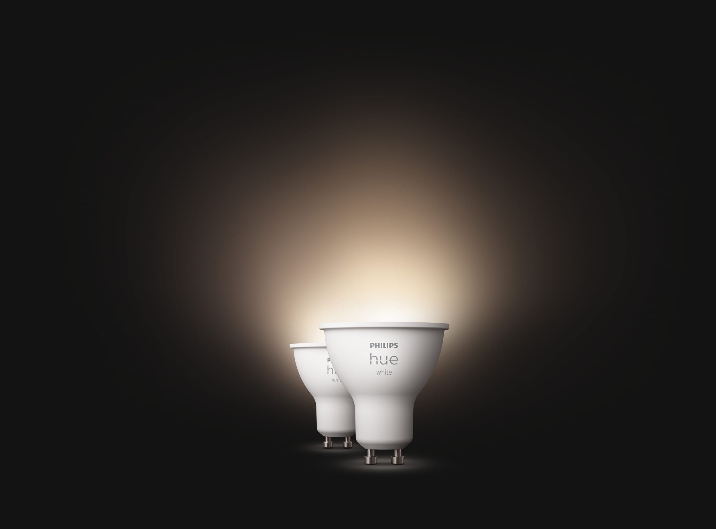 *Philips Hue White GU10 Doppelpack 2x400lm