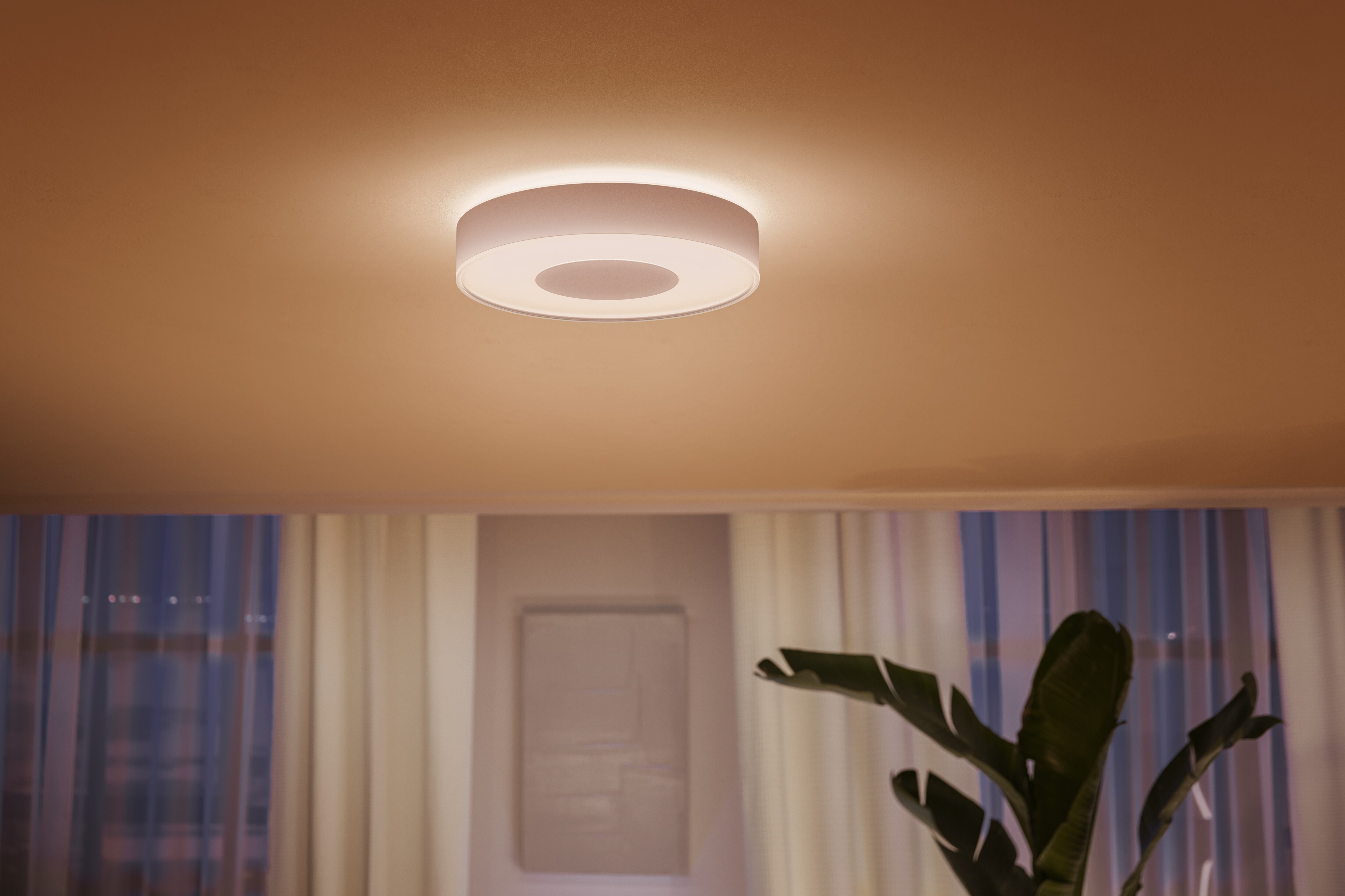 Philips Hue White &amp; Col. Amb. Infuse Deckenleuchte M weiß 2.100lm