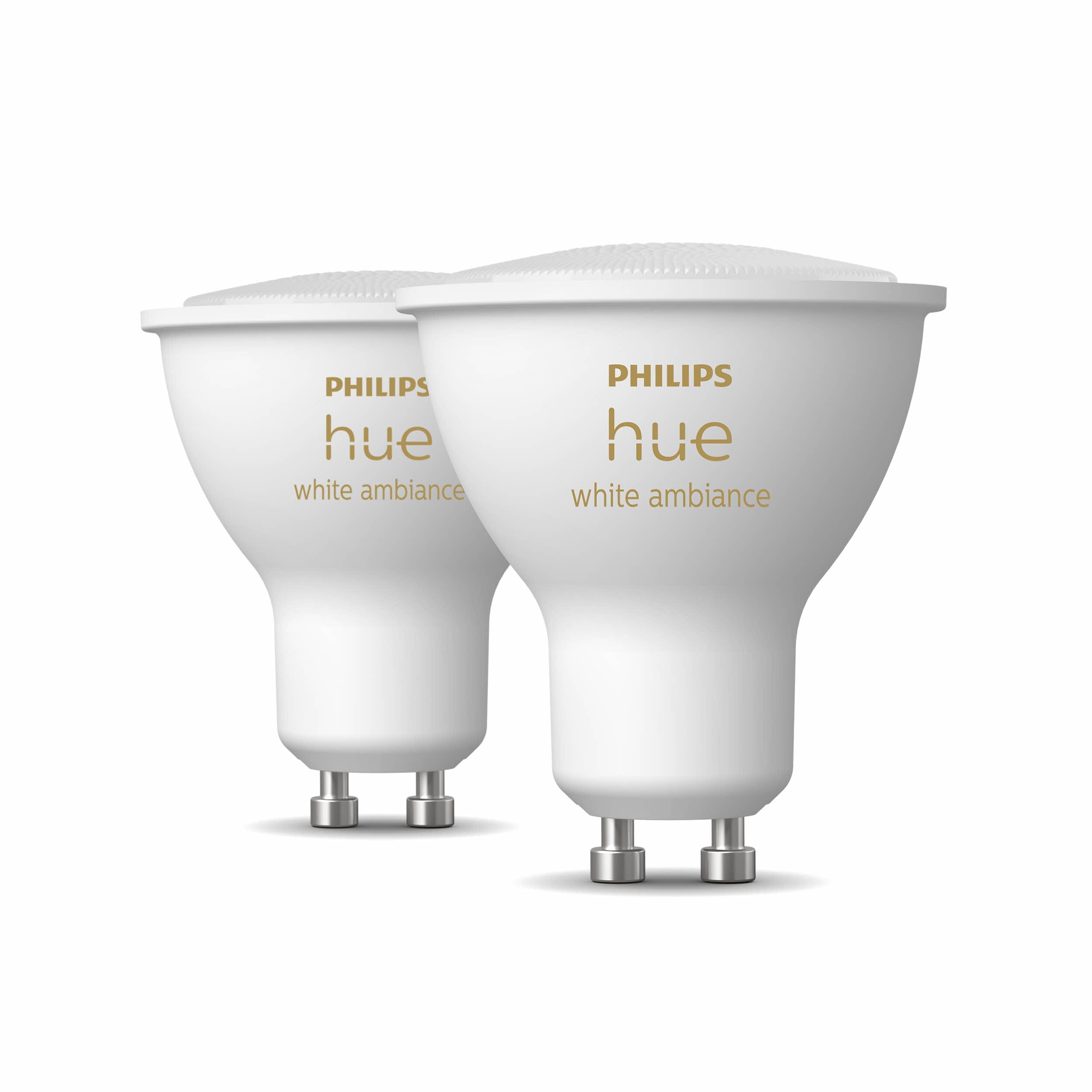 *Philips Hue White Ambiance GU10 Doppelpack 2x350lm