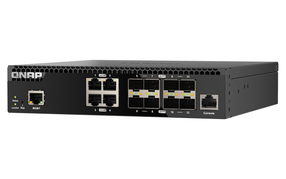 QNAP QSW-M3212R-8S4T 10 GbE Switch Managed 12-Port