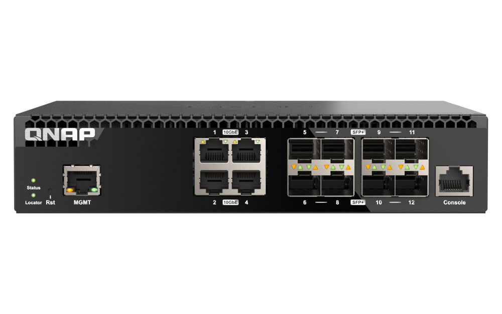 QNAP QSW-M3212R-8S4T 10 GbE Switch Managed 12-Port