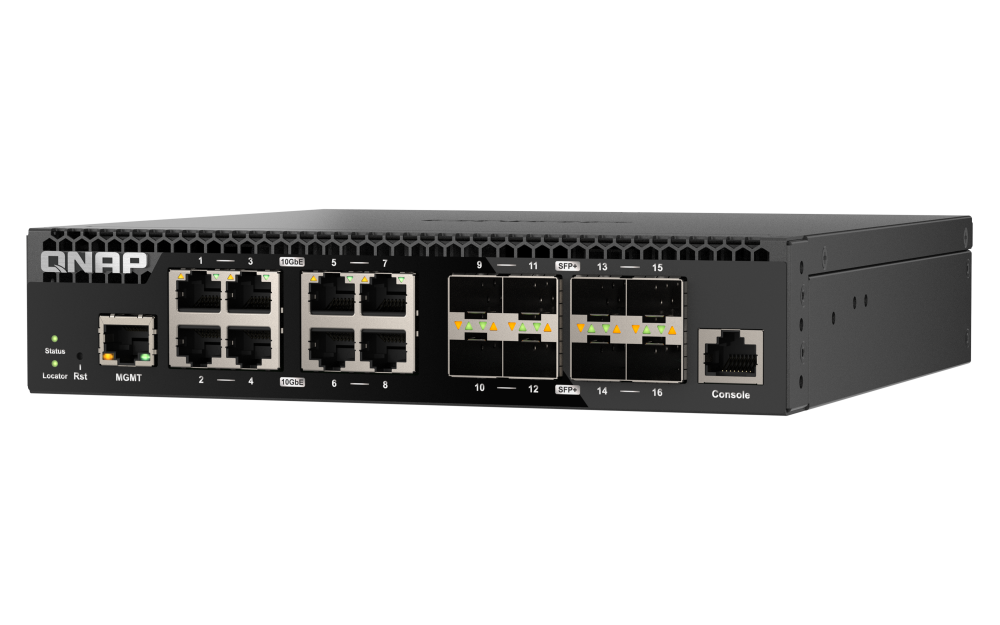 QNAP QSW-M3216R-8S8T 10 GbE Switch Managed 16-Port