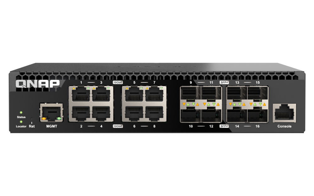 QNAP QSW-M3216R-8S8T 10 GbE Switch Managed 16-Port