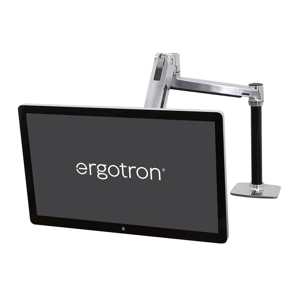 Ergotron LX HD Steh-Sitz Monitor Arm, Tischhalterung