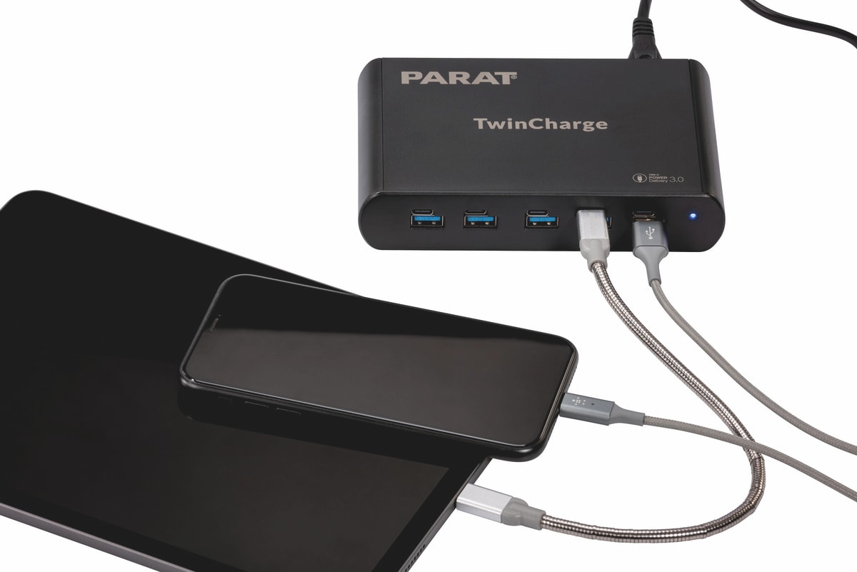 PARAT PARAPROJECT TC5 TwinCharger GaN 5-Port