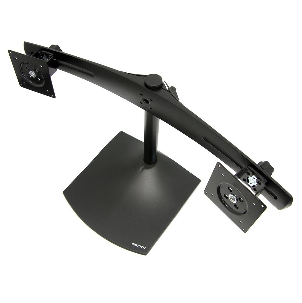 Ergotron DS100 Standfuß für zwei Monitore horizontal angeordnet