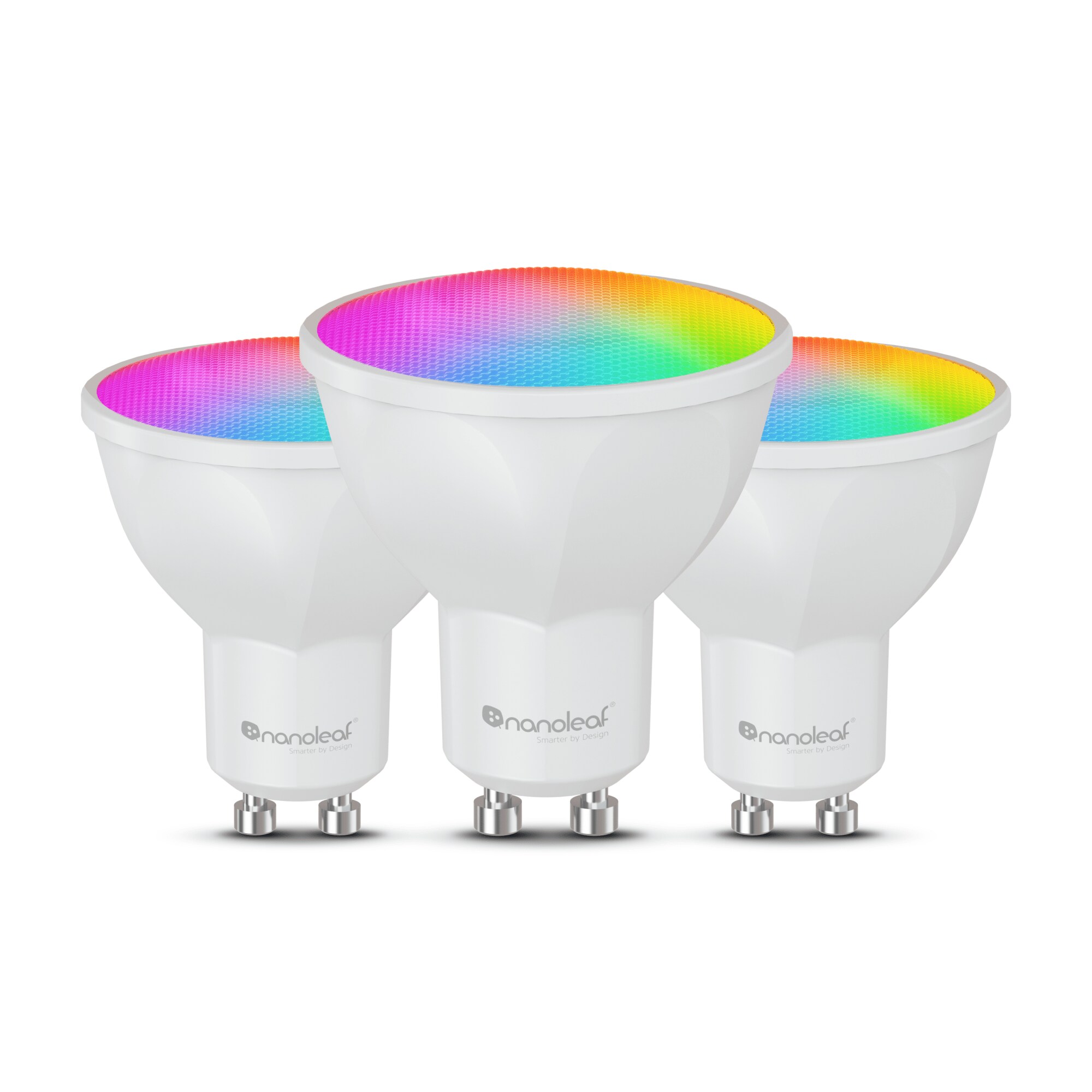 Nanoleaf Essentials Matter Smart Bulb GU10 LED-Leuchtmittel 3er-Pack