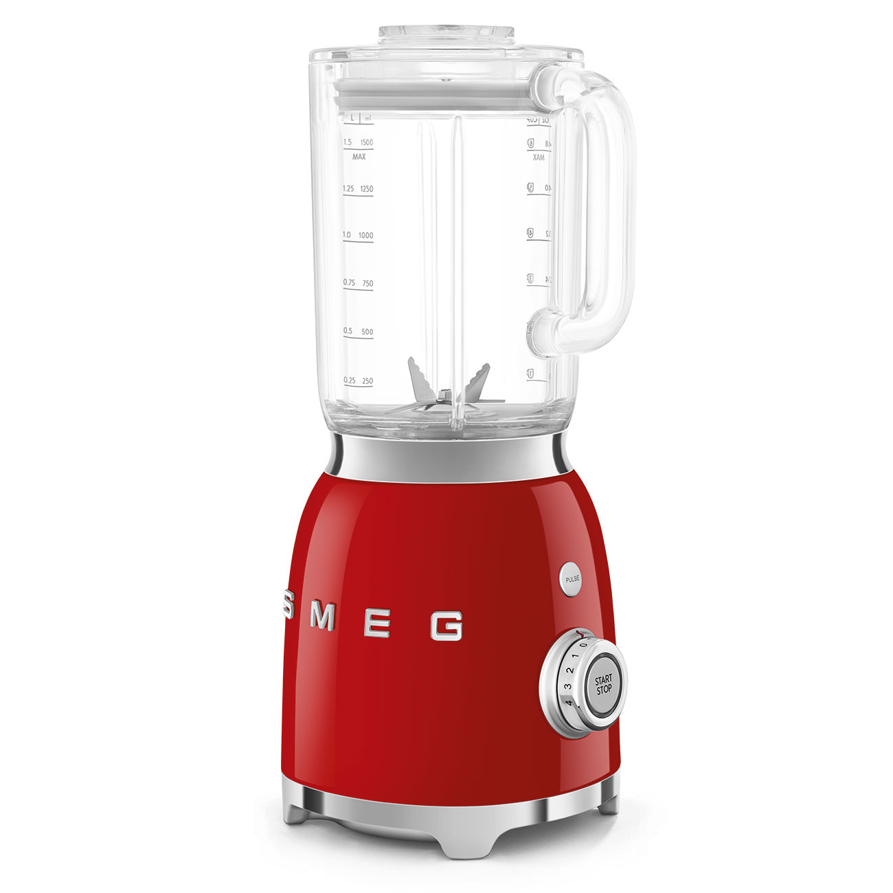 Smeg BLF03RDEU 50s Style Standmixer 800 Watt Rot