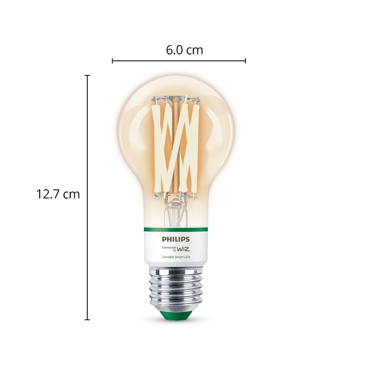 WiZ 60W Tunable White smarte LED Lampe Einzelpack