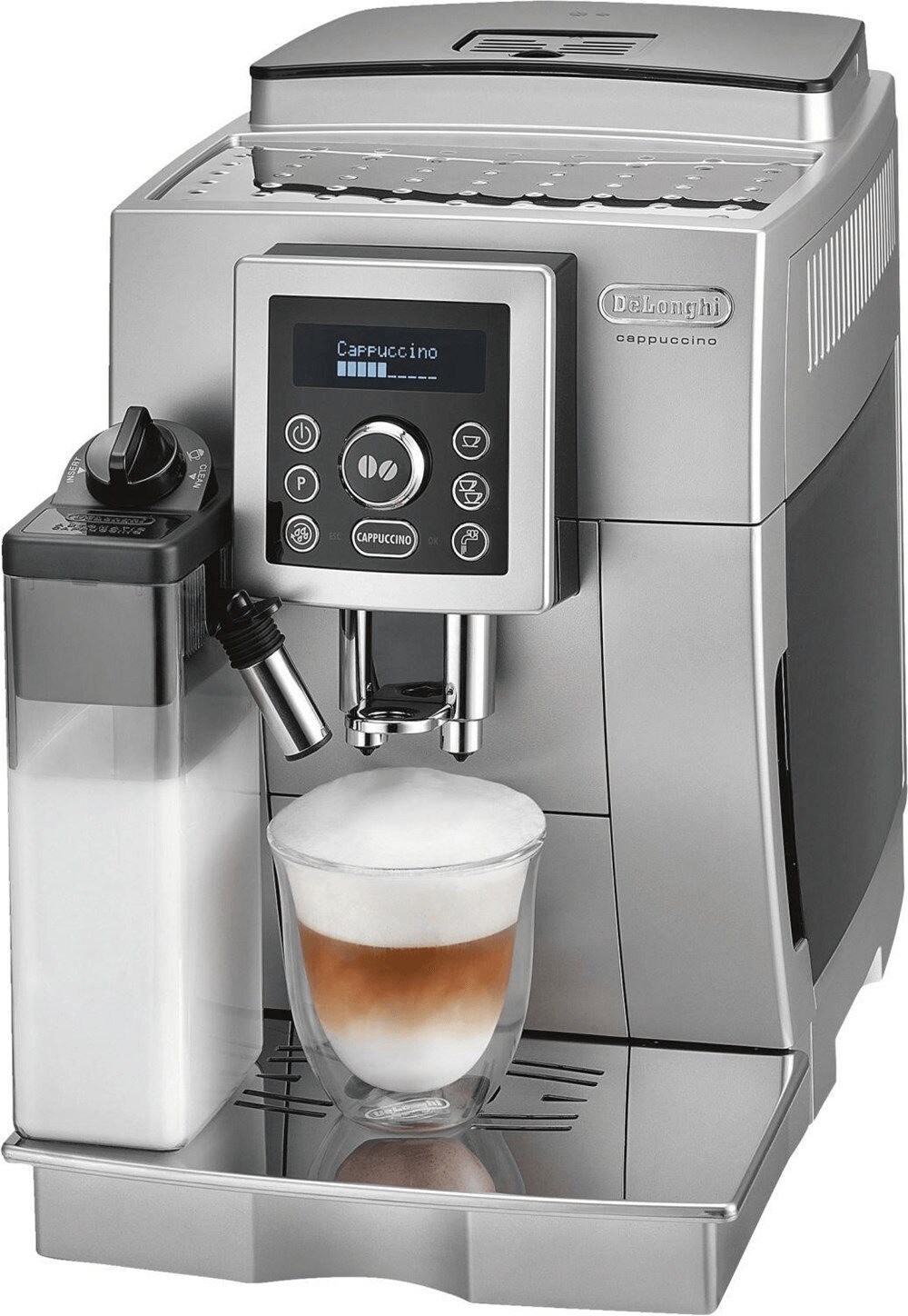 DeLonghi ECAM 23.466.S Kaffeevollautomat Silber