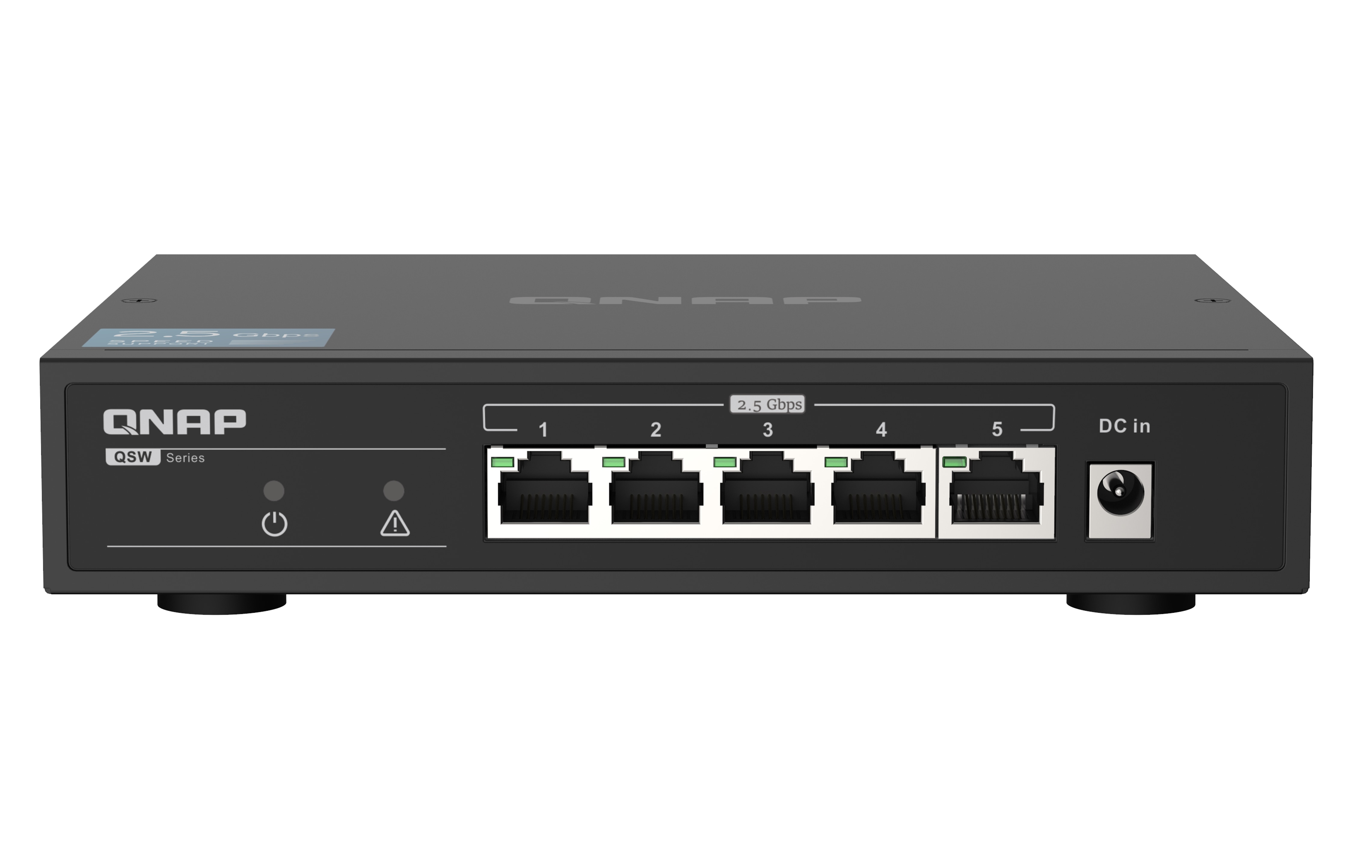 QNAP TS-873A-SW5T NAS System 8-Bay + QSW-1105-5T Switch