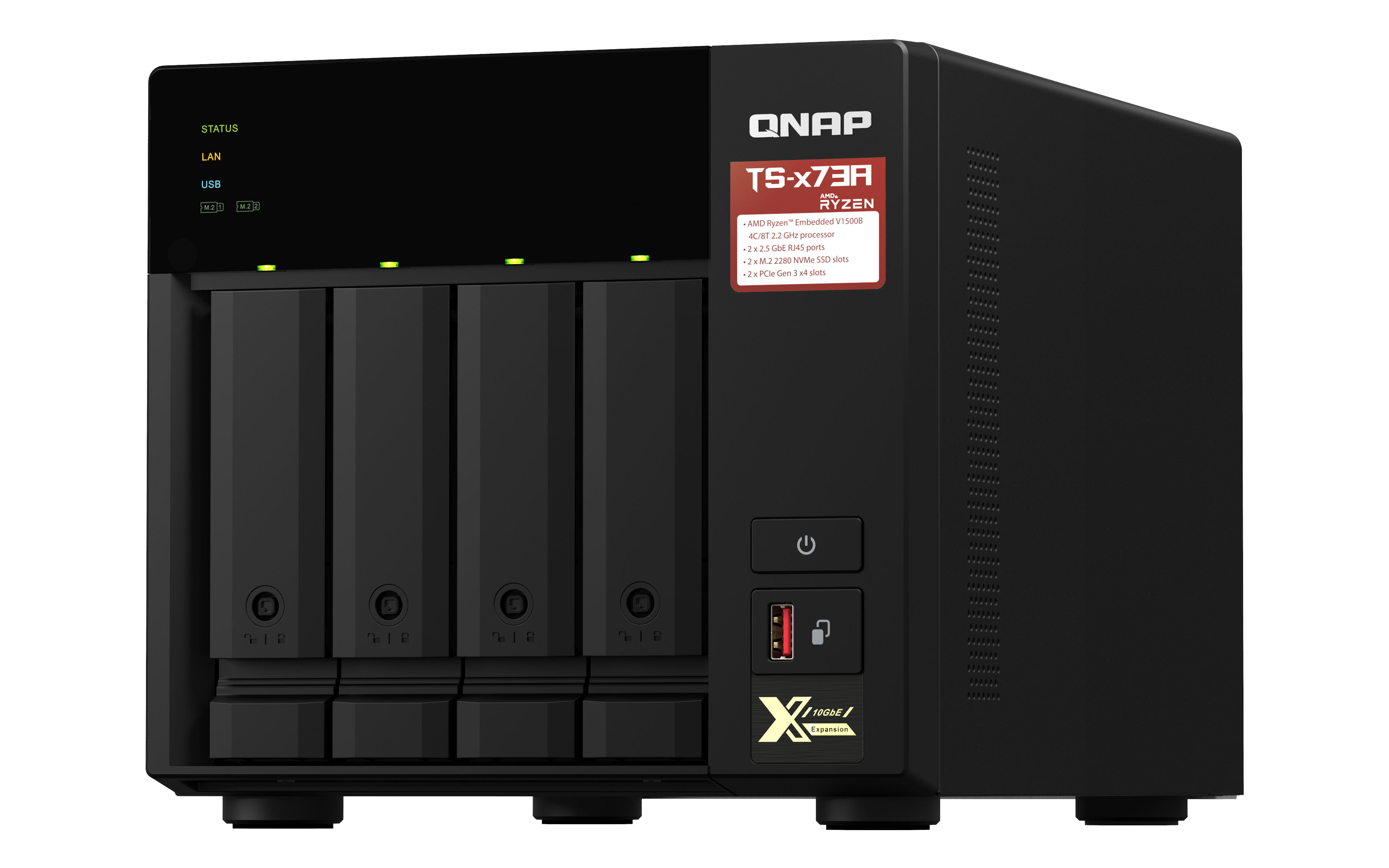 QNAP TS-473A-8G NAS System 4-Bay