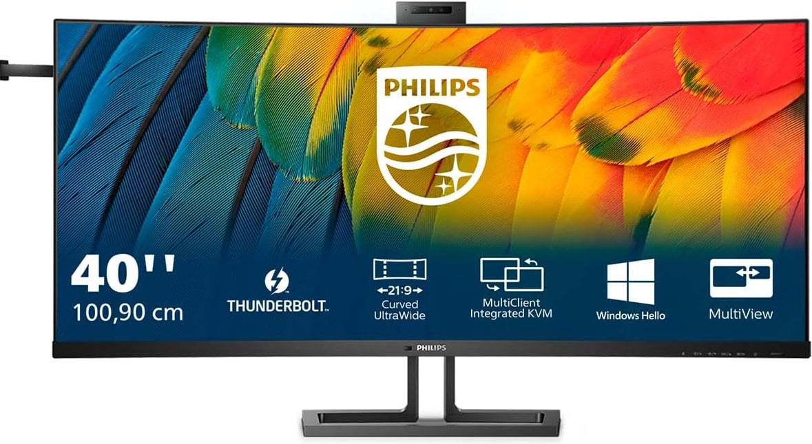 Philips 40B1U6903CH 101cm (40") WUHD IPS Monitor Curved 21:9 HDMI/DP/USB-C PD90W