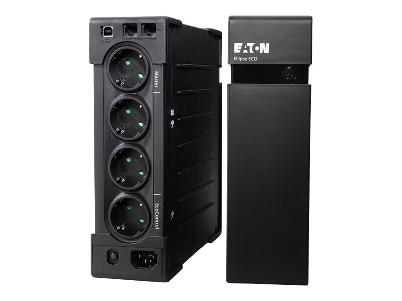 EATON Ellipse ECO 1600 USB DIN USV UPS 1600VA 1000W 8 AC-Ausgänge