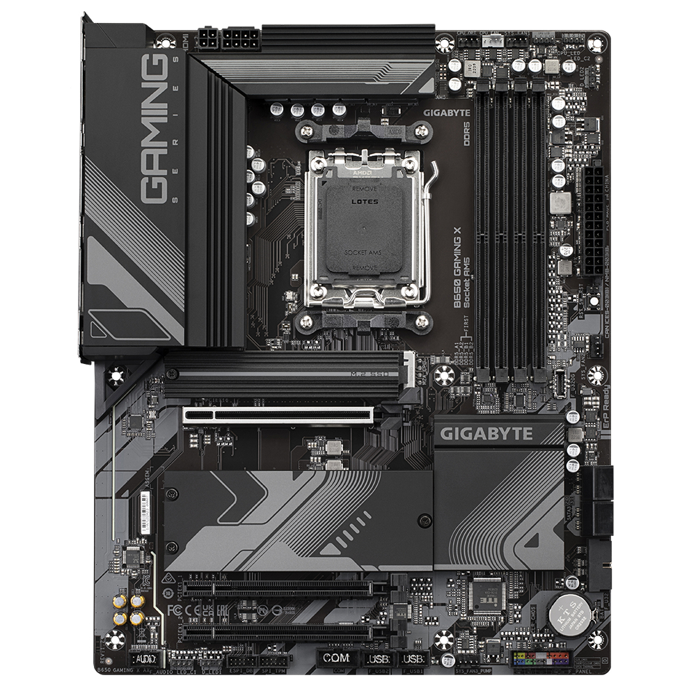 GIGABYTE B650 GAMING X ATX Mainboard Sockel AM5 HDMI/DP/USB-C/M.2