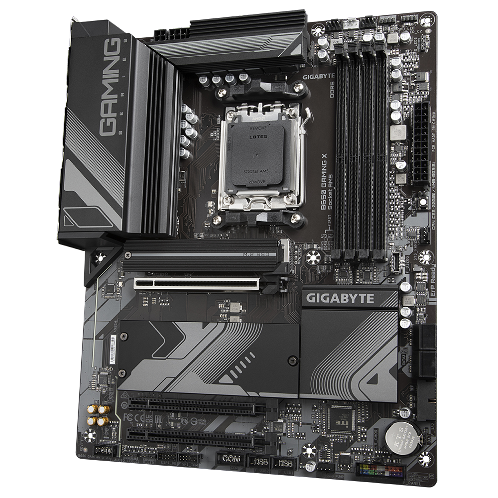 GIGABYTE B650 GAMING X ATX Mainboard Sockel AM5 HDMI/DP/USB-C/M.2