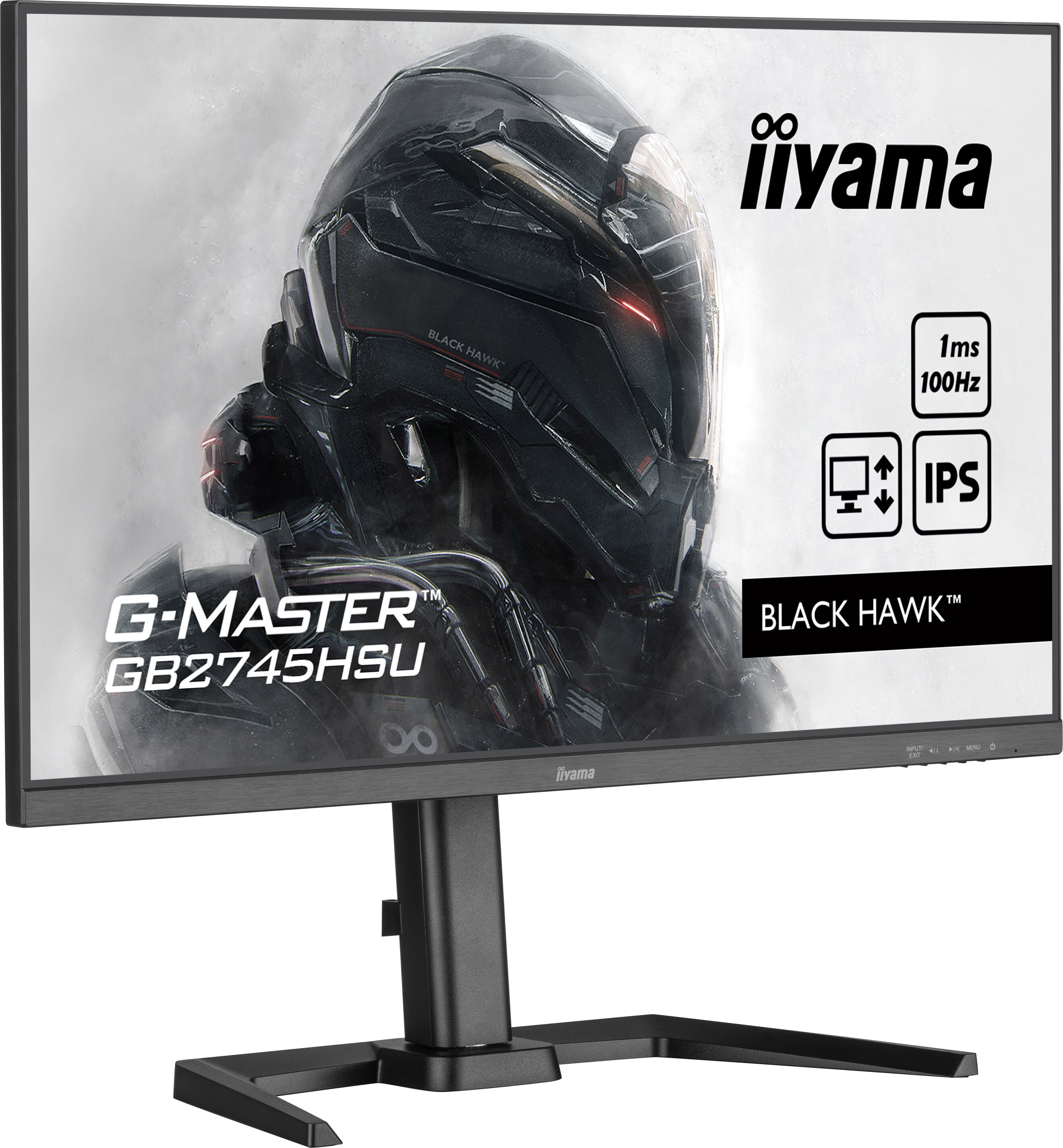 iiyama G-MASTER GB2745HSU-B1 68.5cm (27") FHD IPS Gaming Monitor HDMI/DP/USB