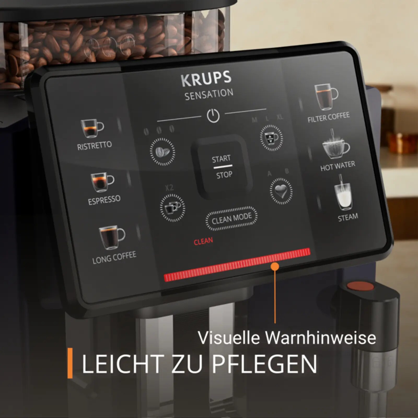 Krups EA 910B Sensation Kaffeevollautomat