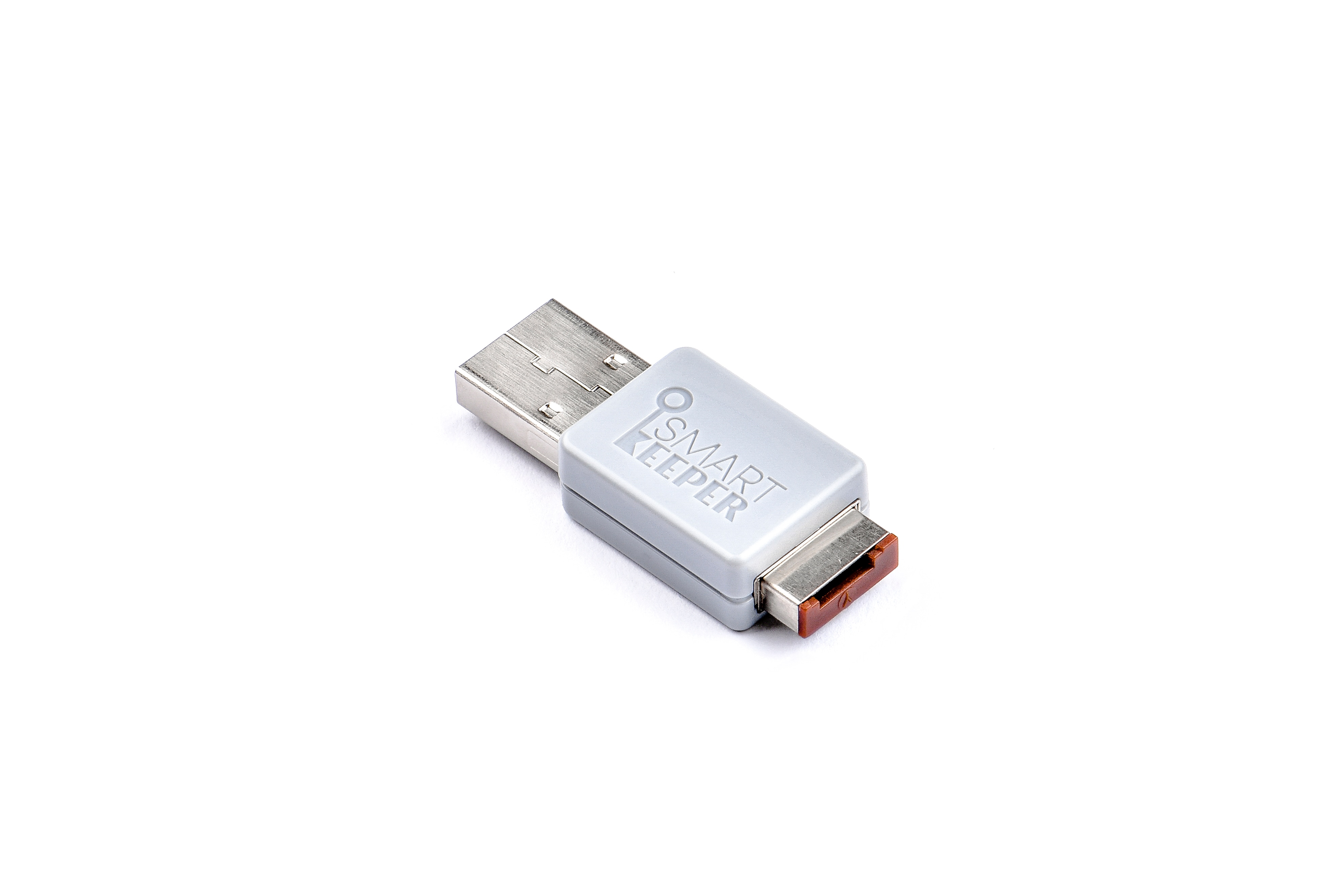 SMARTKEEPER ESSENTIAL Lockable Flash Drive Braun