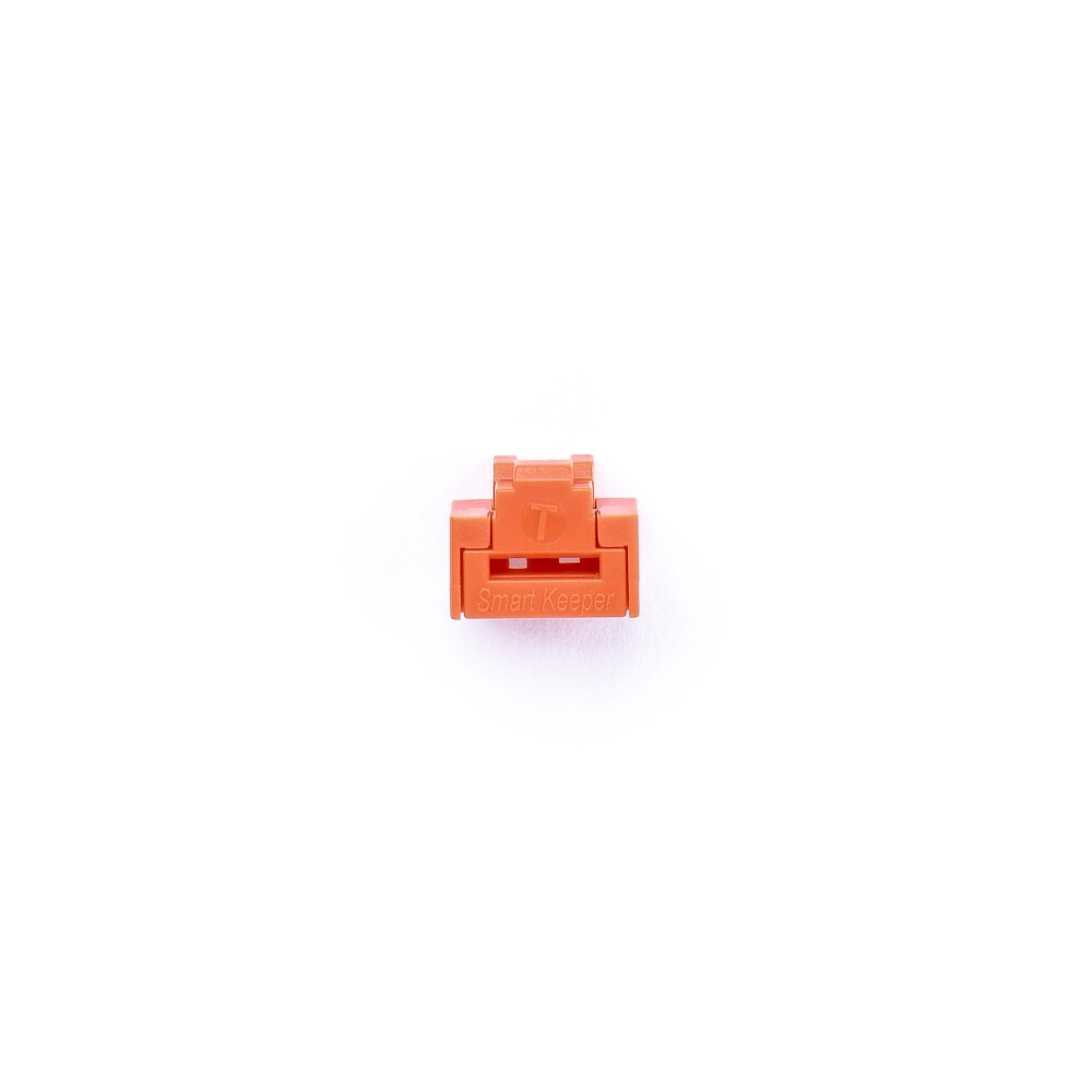 SMARTKEEPER ESSENTIAL 10x RJ45 Port Blockers+1x Lock Key Basic Orange